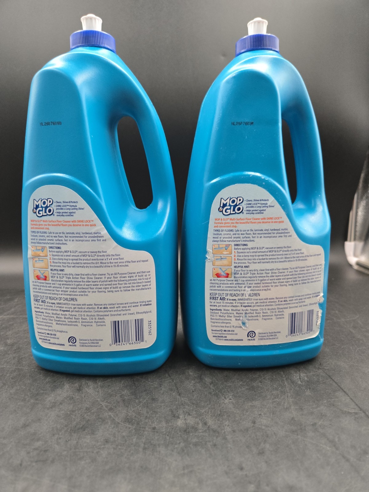 2 PK Professional Multi-Surface Floor Cleaner, Fresh Citrus Scent, 64 Oz