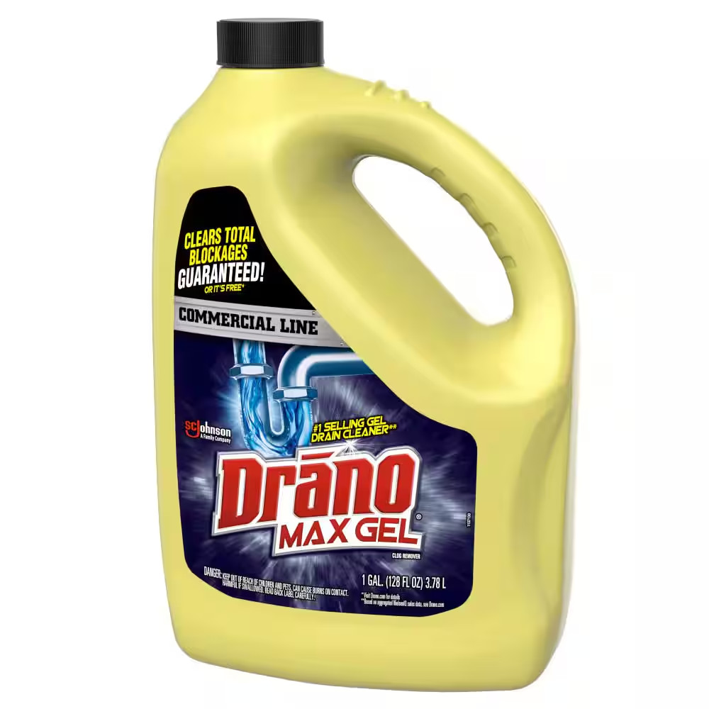 Commercial Line 128 Fl. Oz. Max Gel Clog Remover Drain Cleaner