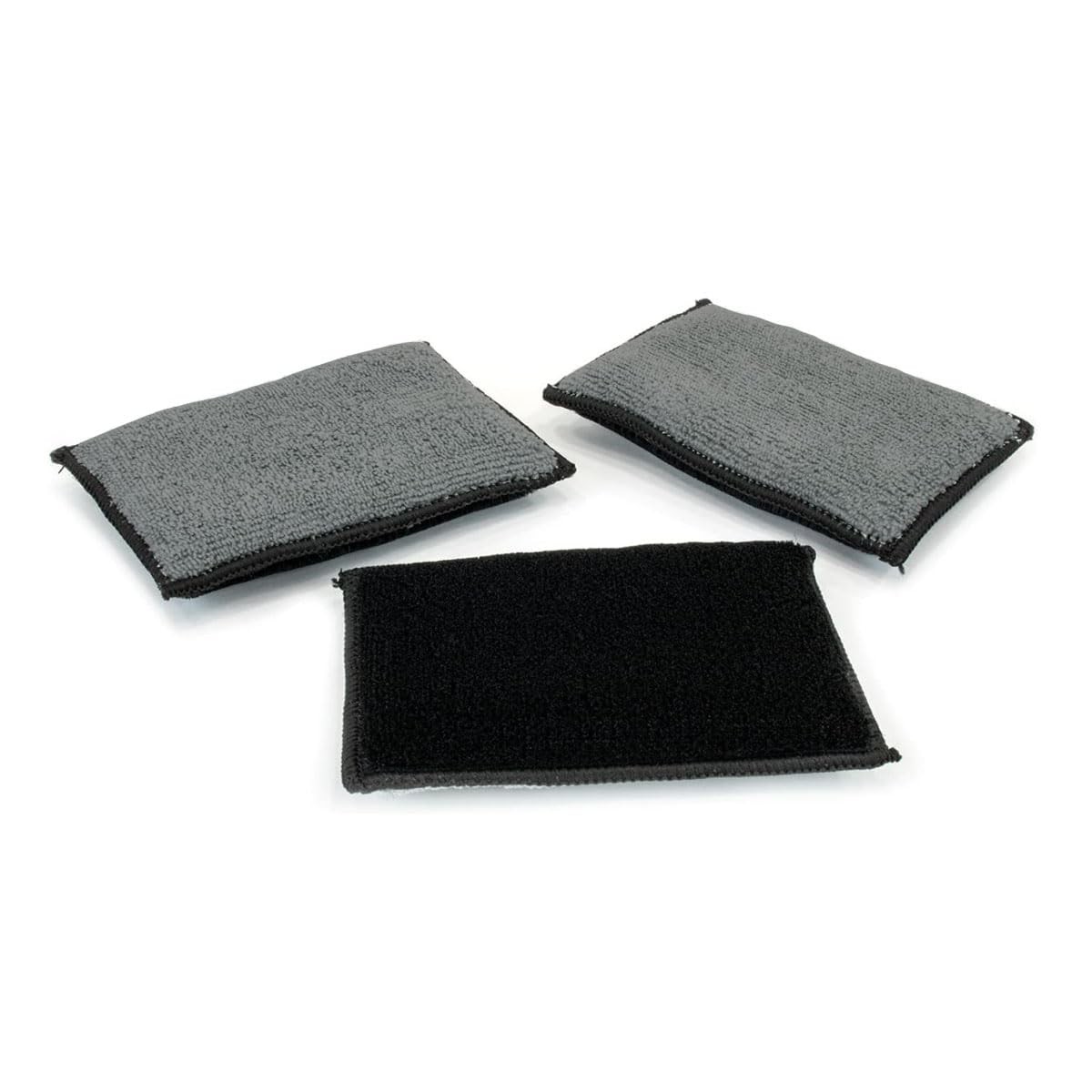 3PCS 5″×3″ Car Interior Scrubbing Sponges, Microfiber Car Wash Sponges, Auto …