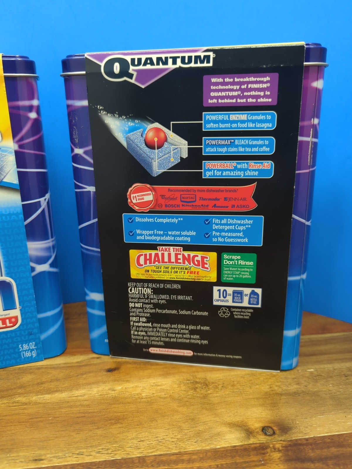 Finish Powerball Dishwasher Detergent Capsules Inside Tins DISCONTINUED
