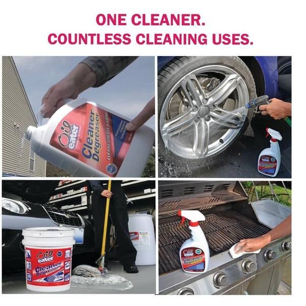 Oil Eater Cleaner Degreaser 1 Gal Color Safe Non Corrosive Concentrated Liquid