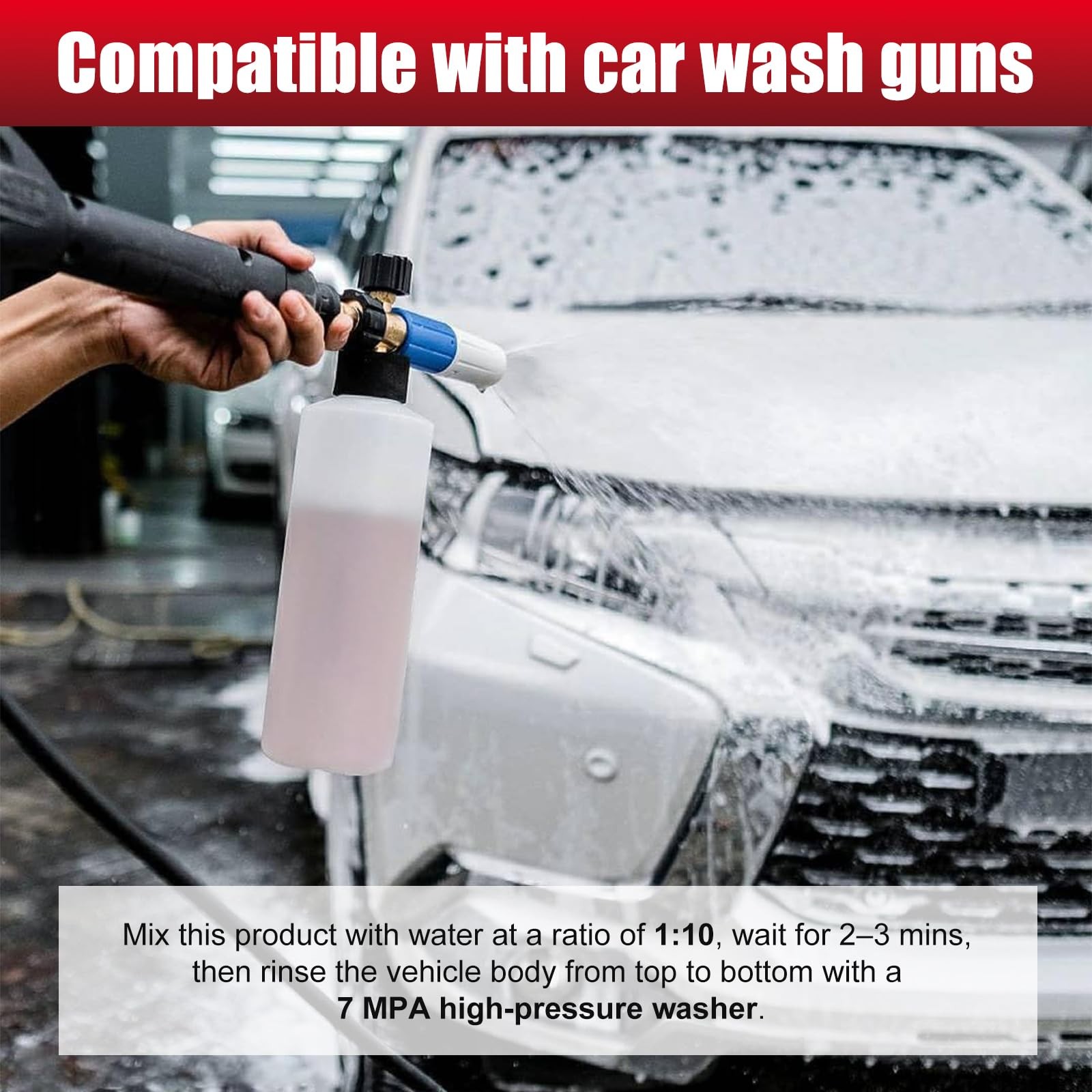 The Lazy Car Wash Touchless Foam Soap – Spray On, Rinse Off, Scratch-Free For…