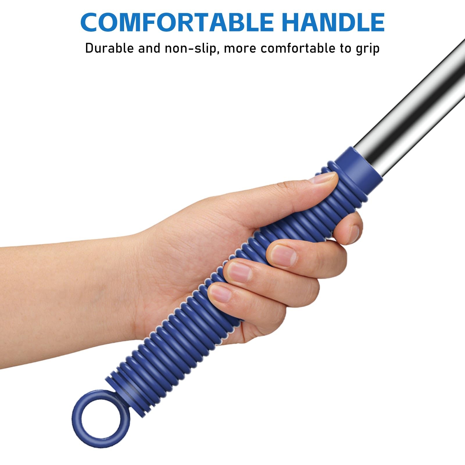 Cobweb Duster with Extension Pole, Retractable Dusters for Cobweb Cleaning 81-In
