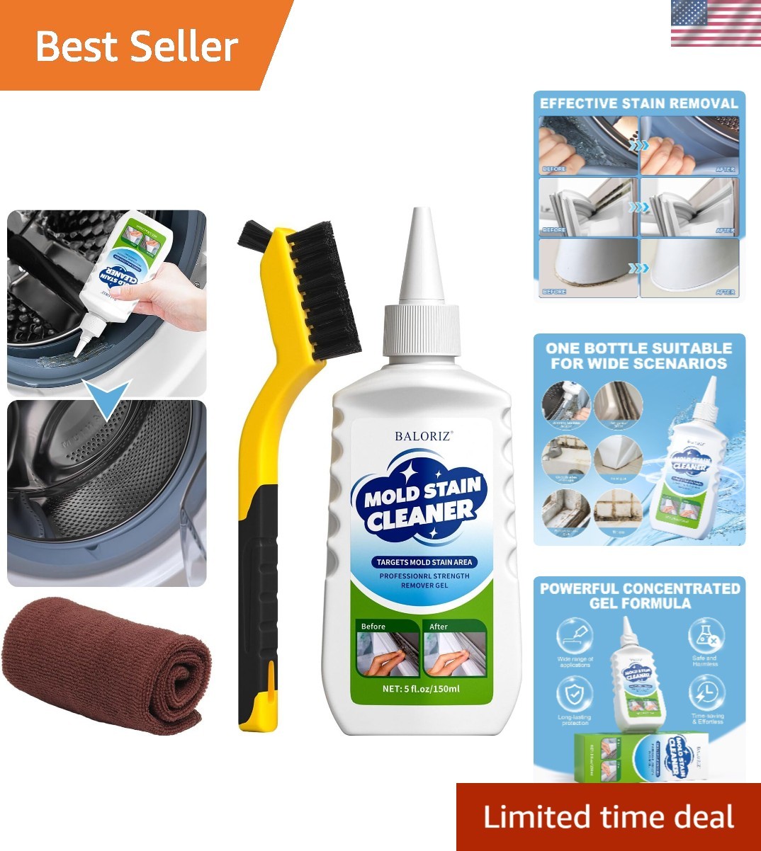 Powerful Home Remover Gel – Eco-Friendly Multi-Surface Cleaner for Stain Removal