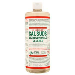 Dr. Bronner’s Sal Suds Biodegradable Cleaner Siberian Fir & Spruce 32 fl.oz