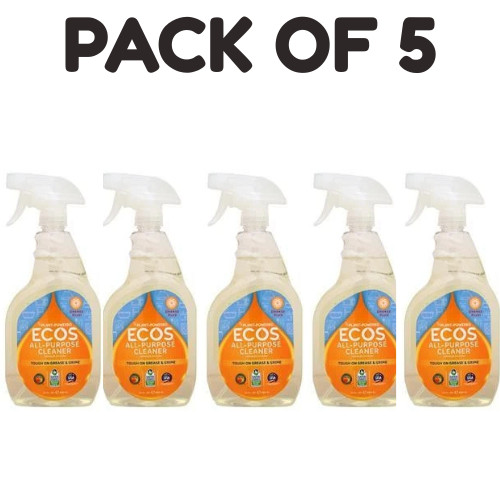 ECOS All-Purpose Cleaner – Orange Plus – 22 fl oz – Pack of 5