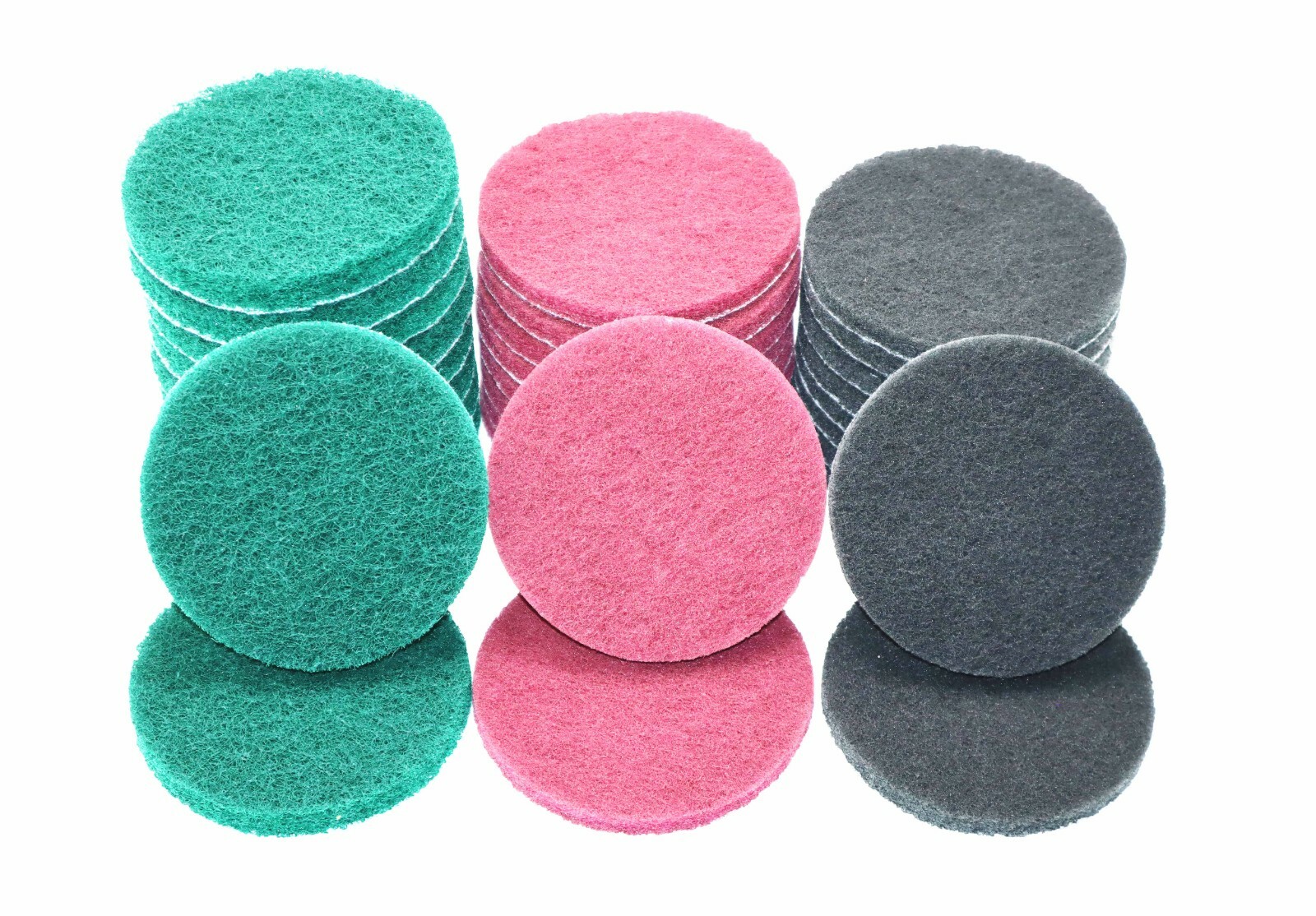 30pc Drill Brush Replacement Scour Pads 4″ for Tub & Tile Power Scrubber Driver