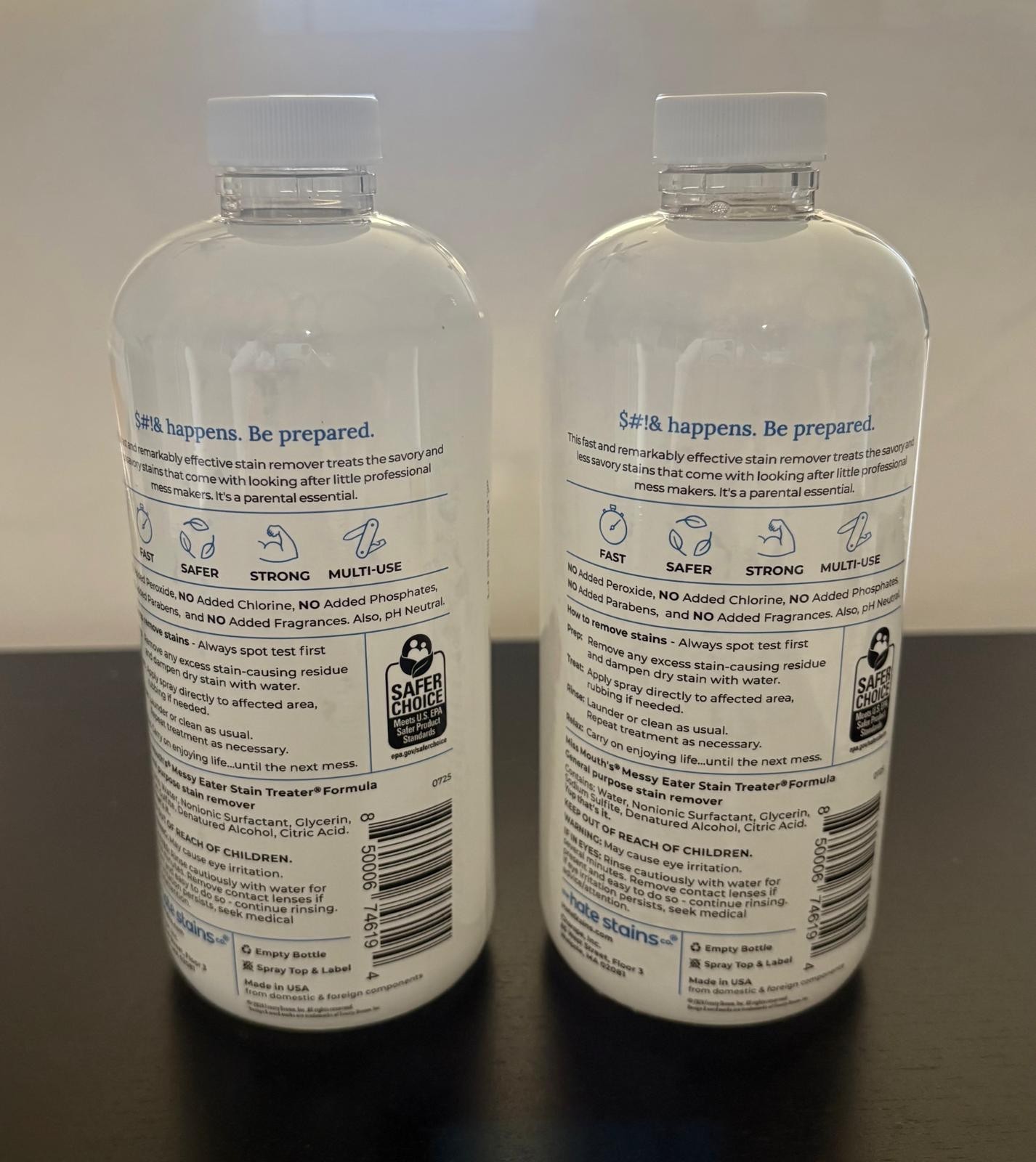 MISS MOUTH MESSY STEIN REMOVER-2 PACK 16 Oz