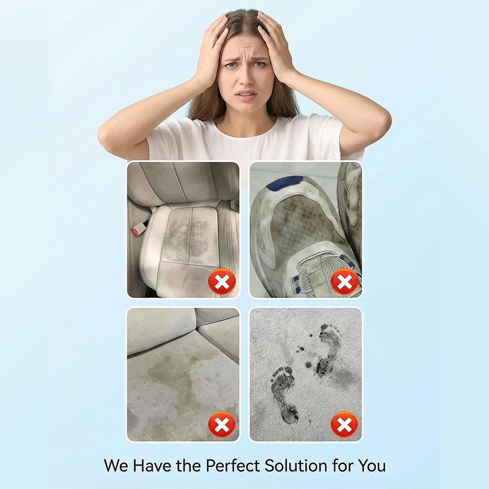 4-in-1 Multi-Enzyme Foam Cleaner, Deep Cleaning Spray for Car Kitchen Bathroom
