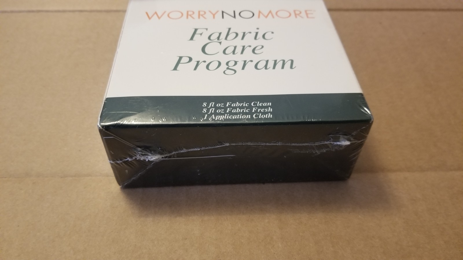 Worry No More Fabric Care Program kit clean & fresh upholstery New sealed