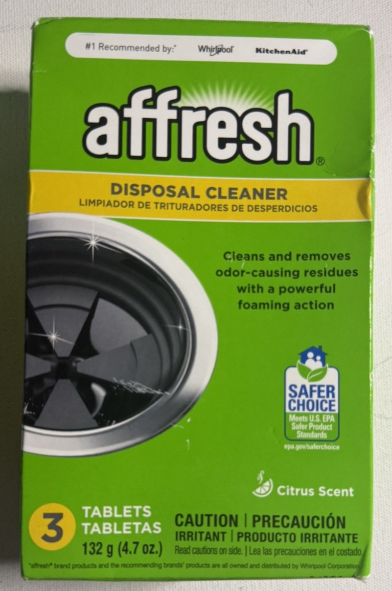 Affresh Garbage Disposal Cleaner W10509526 – 6 Tablets