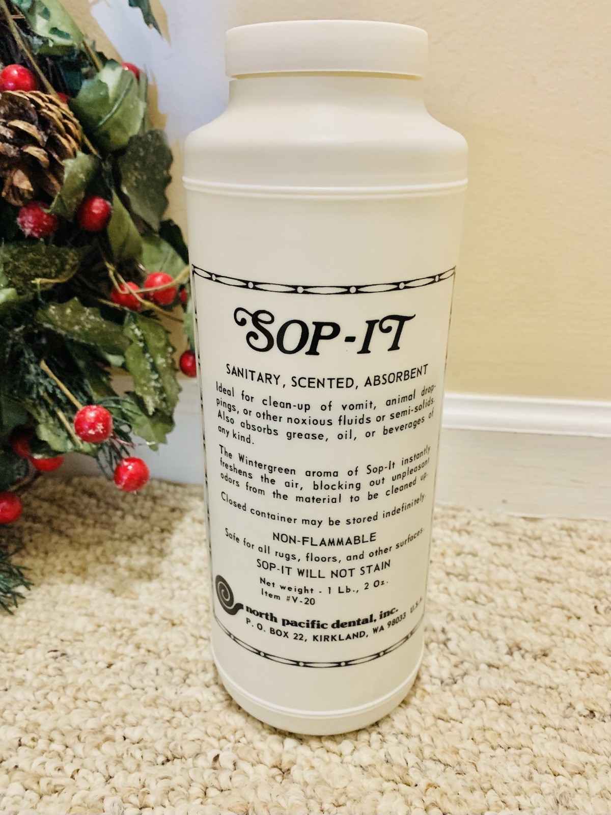 SOP-IT®️ Sanitary, Scented, Absorbent Smell Removal Deodorizer Granules Rid Odor