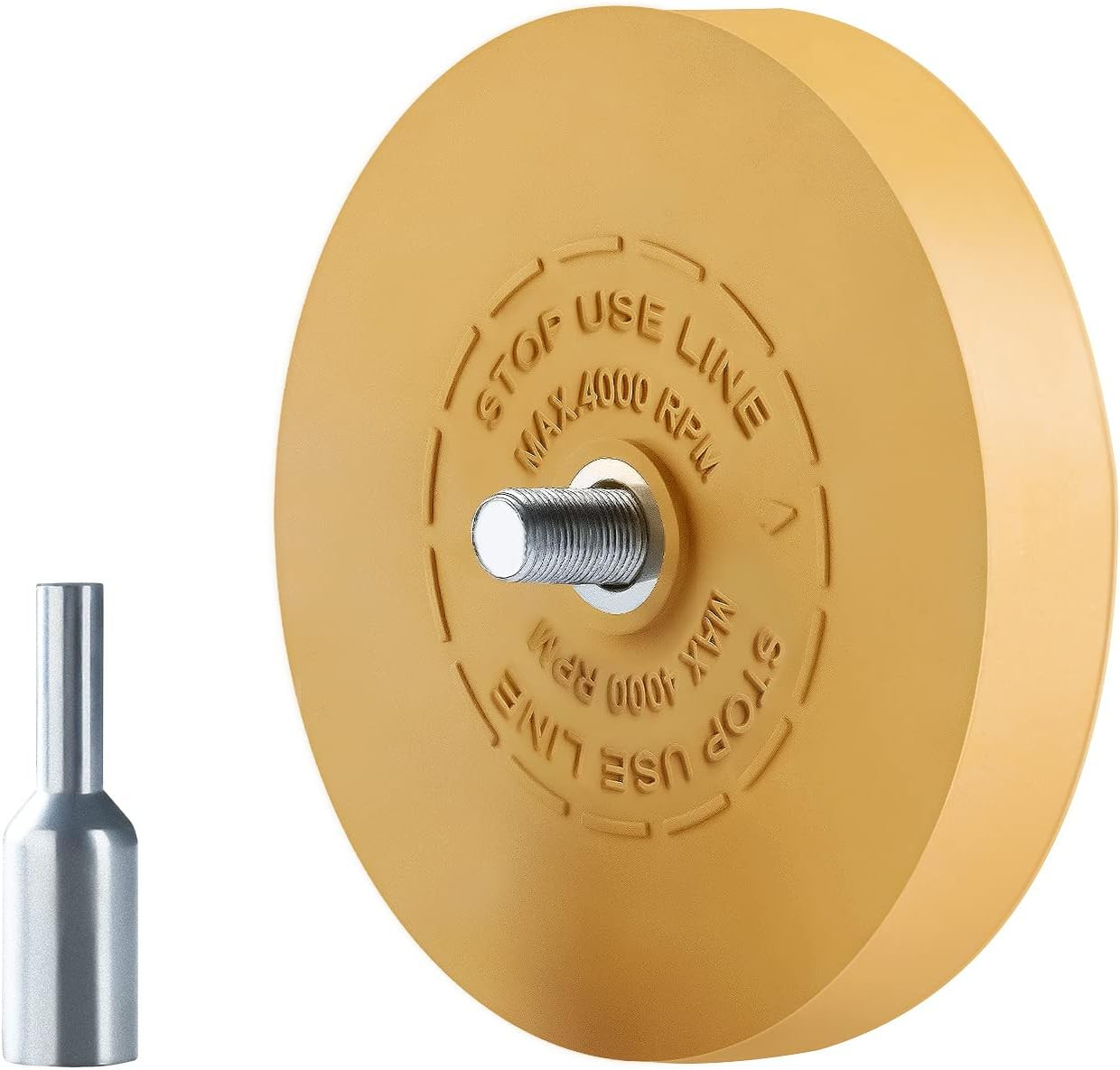 Decal Remover Eraser Wheel Rubber Eraser Wheel for Drill Removes Car Stripes Vin