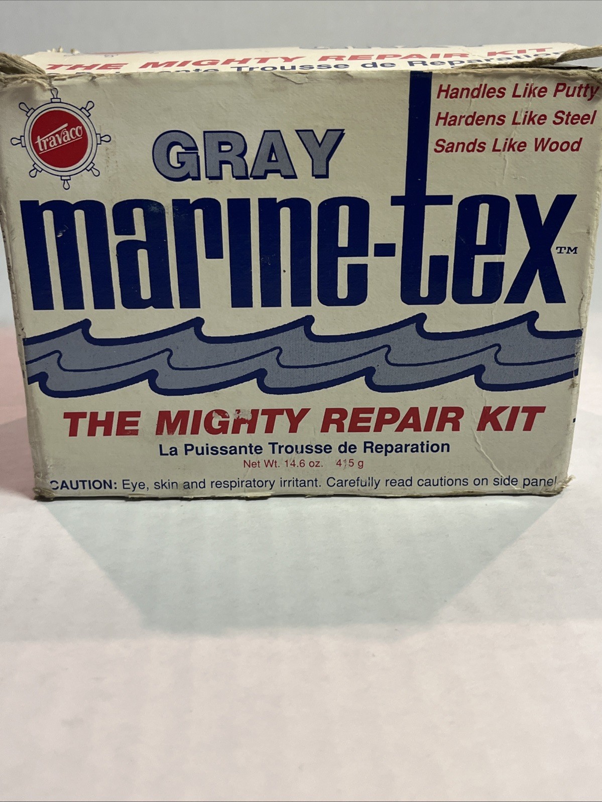 TRAVACO PRODUCTS- Marine-TEX 14 OZ KIT Gray
