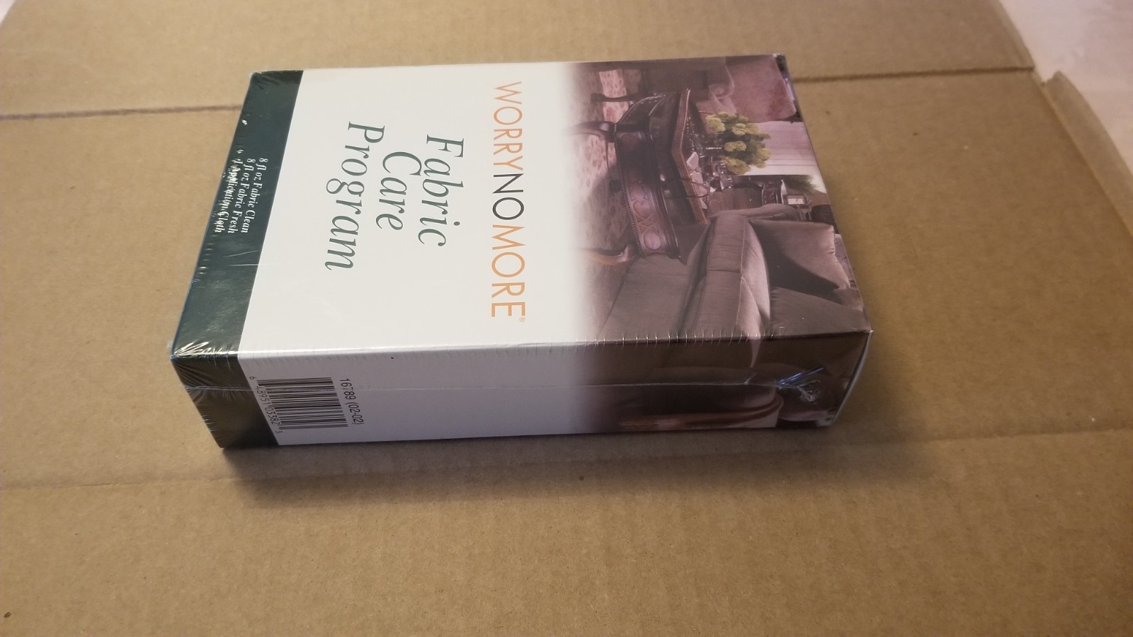 Worry No More Fabric Care Program kit clean & fresh upholstery New sealed
