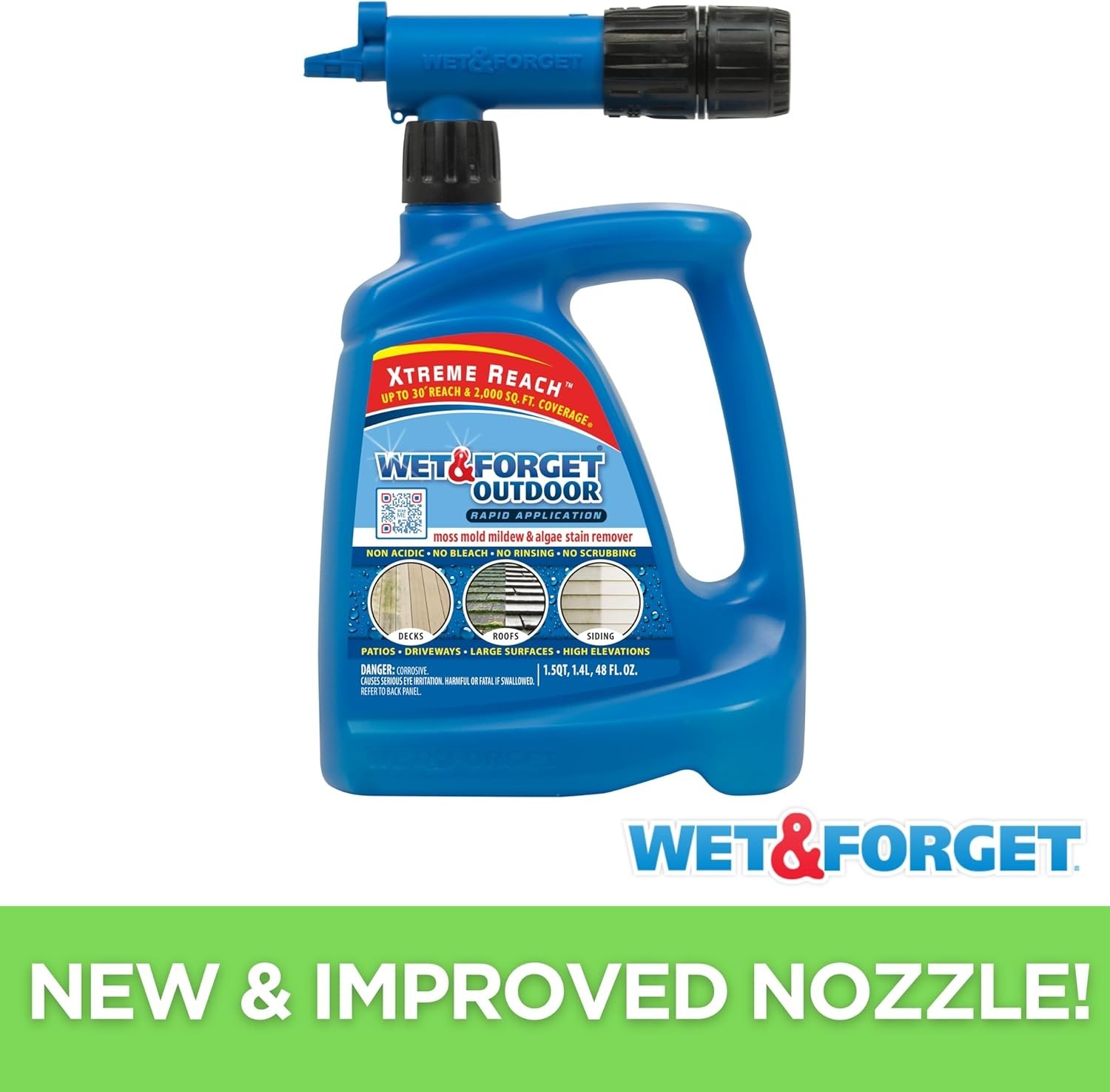 Outdoor Cleaner Xtreme Hose End 96oz 2pk Multi-Surface Stain Remover
