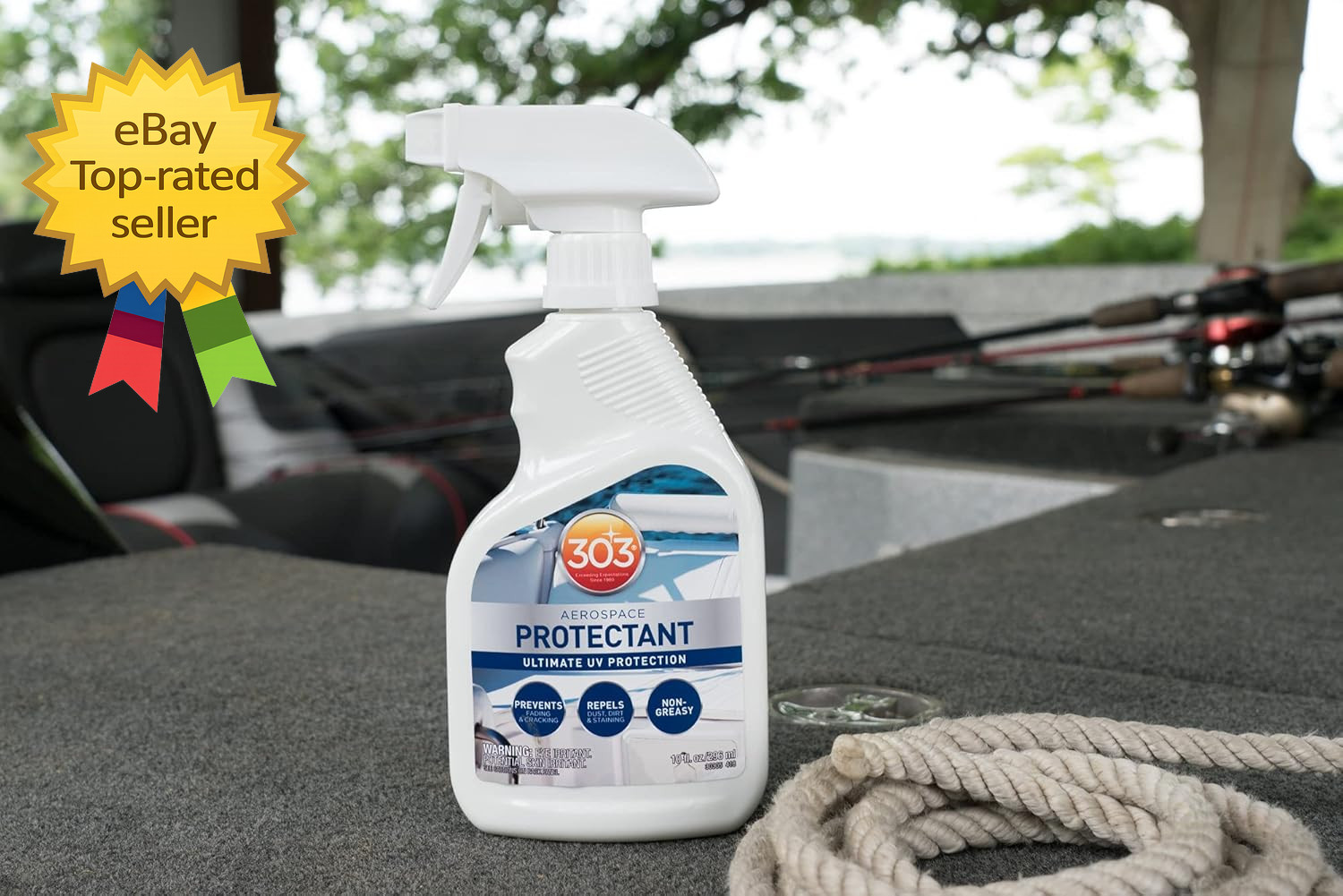 Marine Aerospace Protectant UV Protection Dust Dirt Repellent Matte Finish 10 Oz