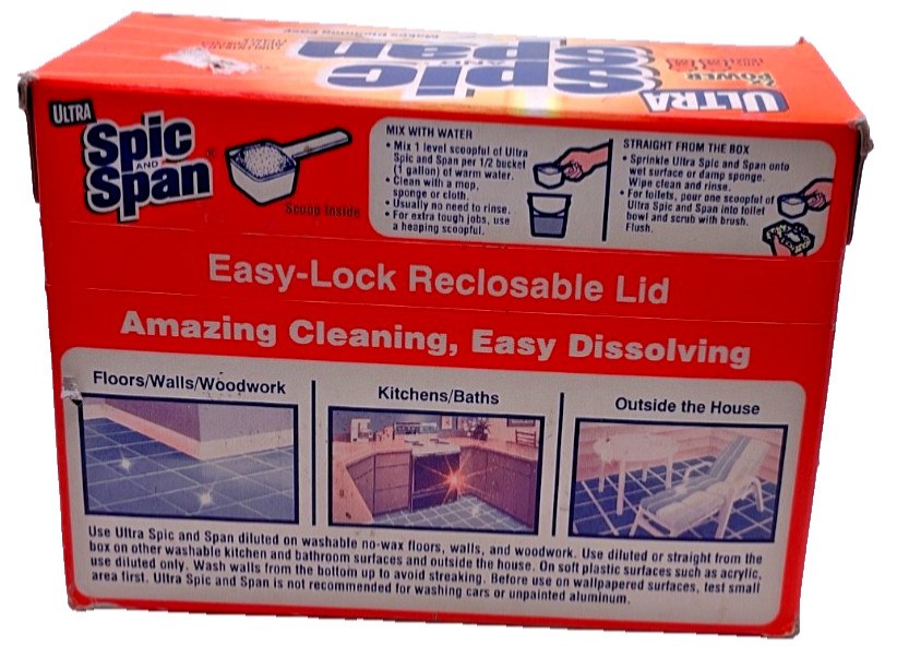 Ultra Spic And Span Concentrated Multi-Purpose Cleaner, 12.4 oz