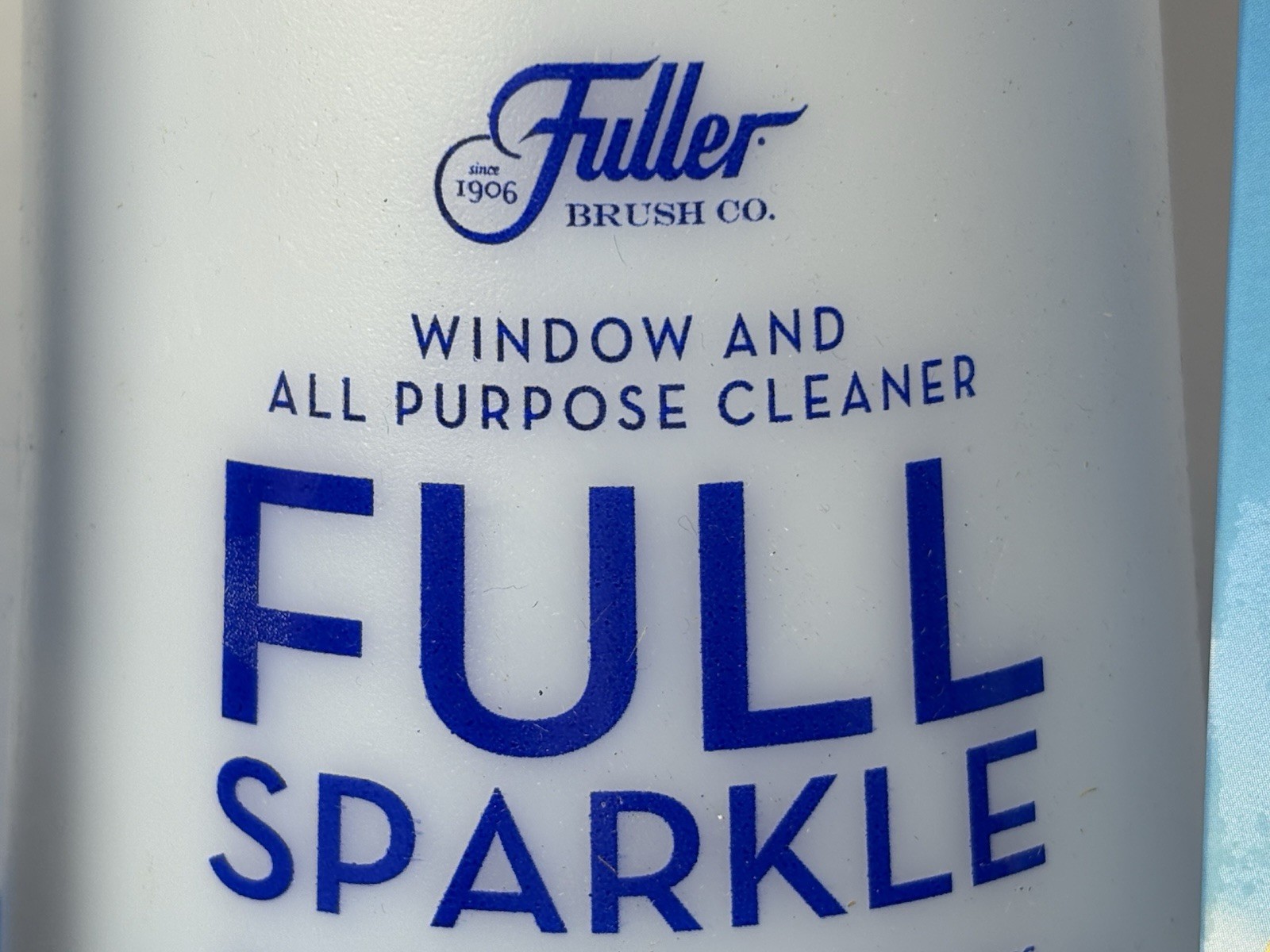 Fuller Full Sparkle Spray Bottle & 2x Refill Window and All Purpose Cleaner 16oz
