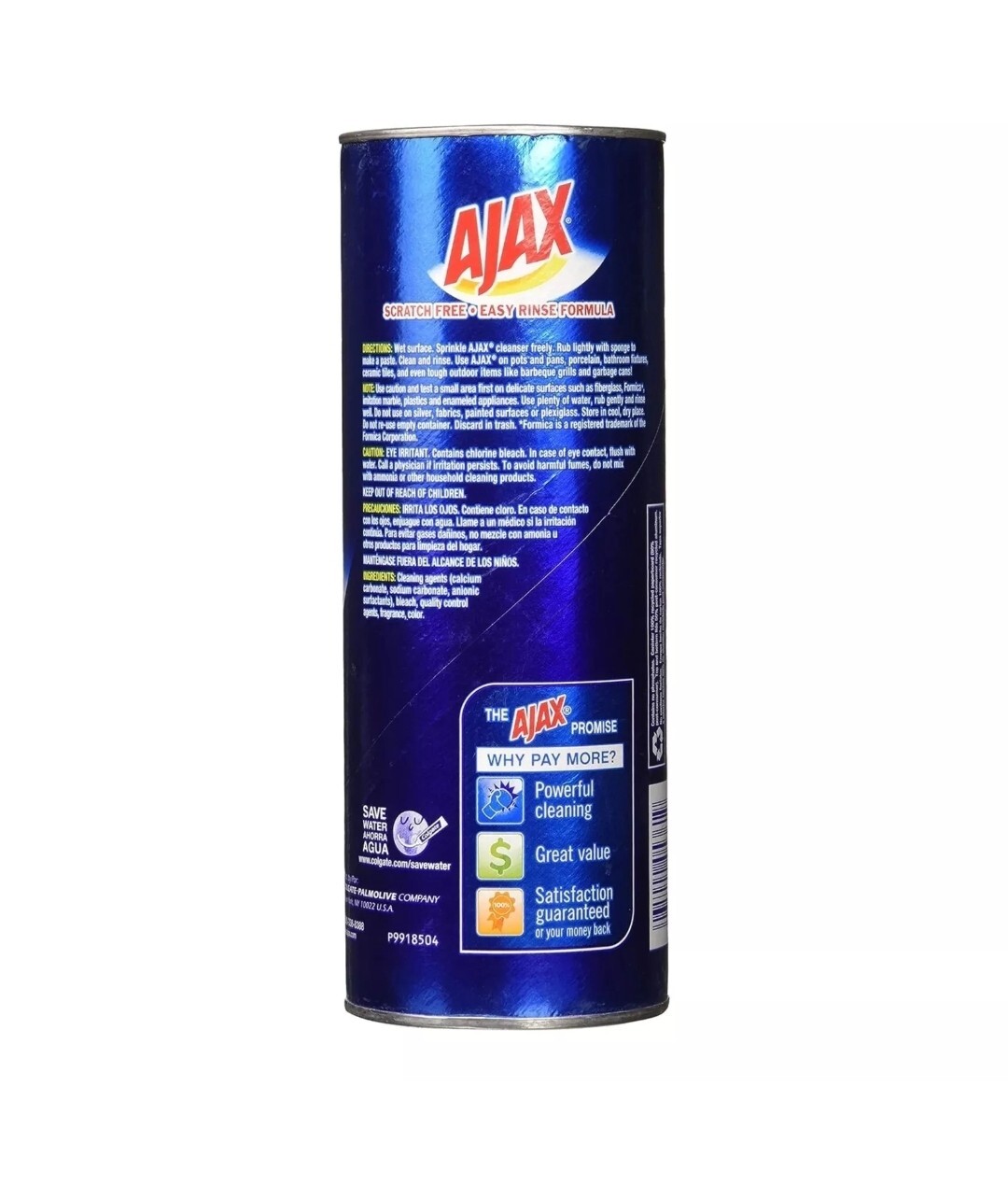 Ajax Powder Cleanser with Bleach, 21 oz. (595g)