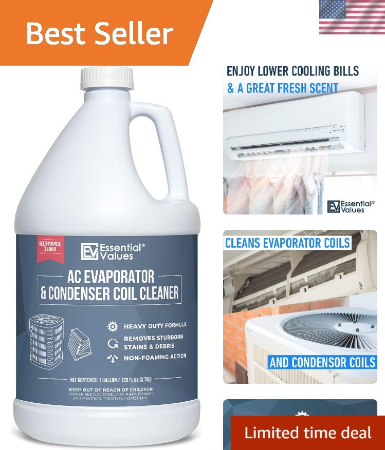 Coil for AC Unit Gallon | AC Coil That is Non Foam Formula for Condenser Coil…