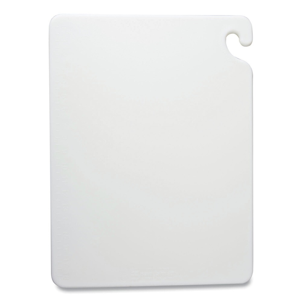 San Jamar CB152012WH Plastic Cut-N-Carry Color Cutting Boards – WHT New
