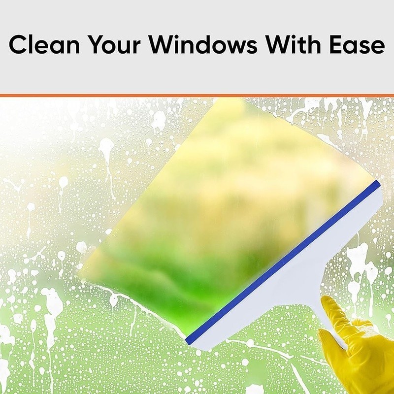 All Purpose Squeegee Streak Free Cleaner Shower Windows Tile Glass Mirrors New