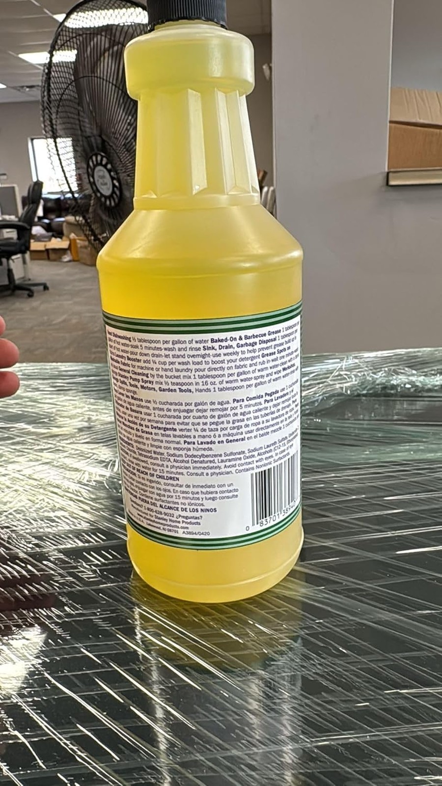 Degreaser Concentrate, Industrial Strength, Makes 64 Gallons, Multi Surface