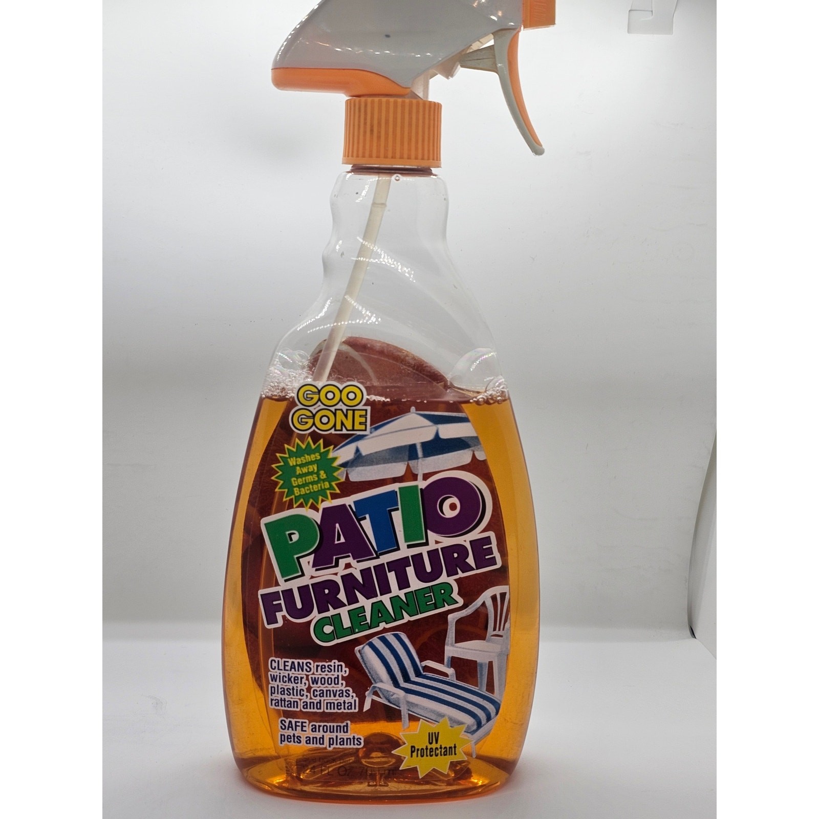 USED Goo Gone Outdoor Patio Furniture Cleaner 24 oz Spray