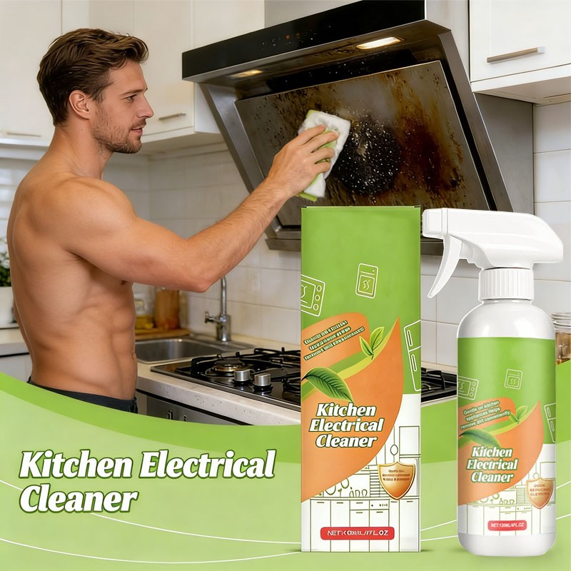 1-3PCS Electrolyzed Ion Kitchen Cleaner Spray, Cleanse Kitchen Appliance Cleaner