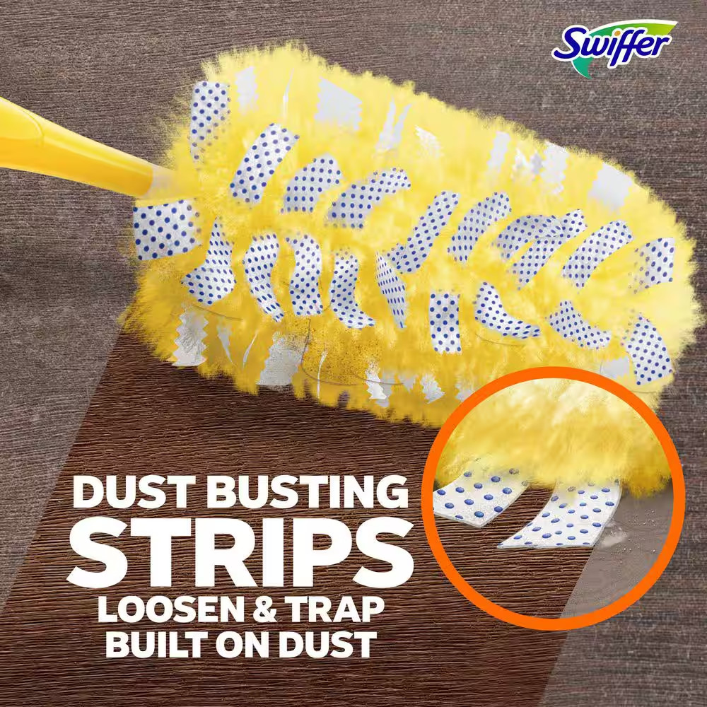 Heavy-Duty Unscented Multi-Surface Microfiber Duster Refills (11-Count)