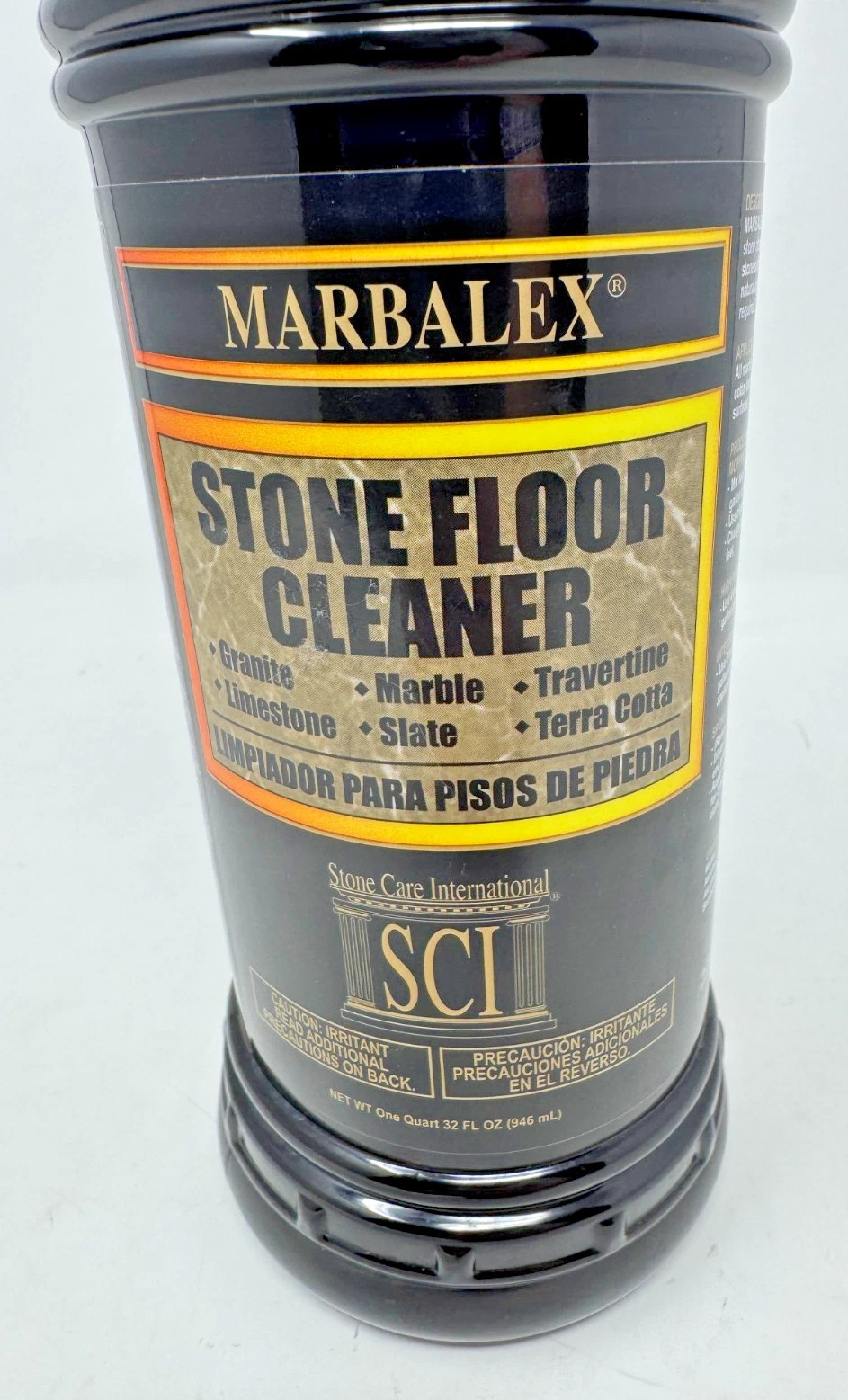 Marbalex 32oz SCI Stone Care International Floor Cleaner Marble Granite New