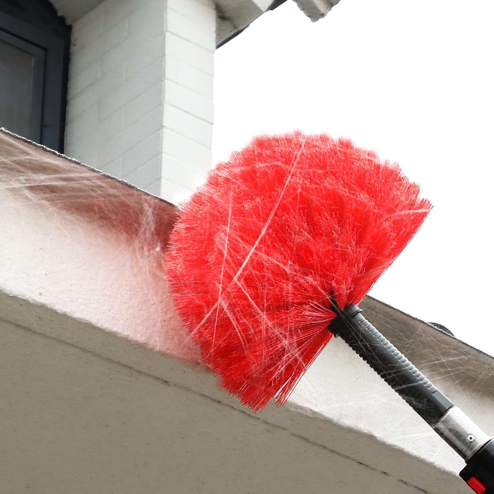 20ft High Reach Dusting Kit – Telescopic Extension Pole & Microfiber Duster for