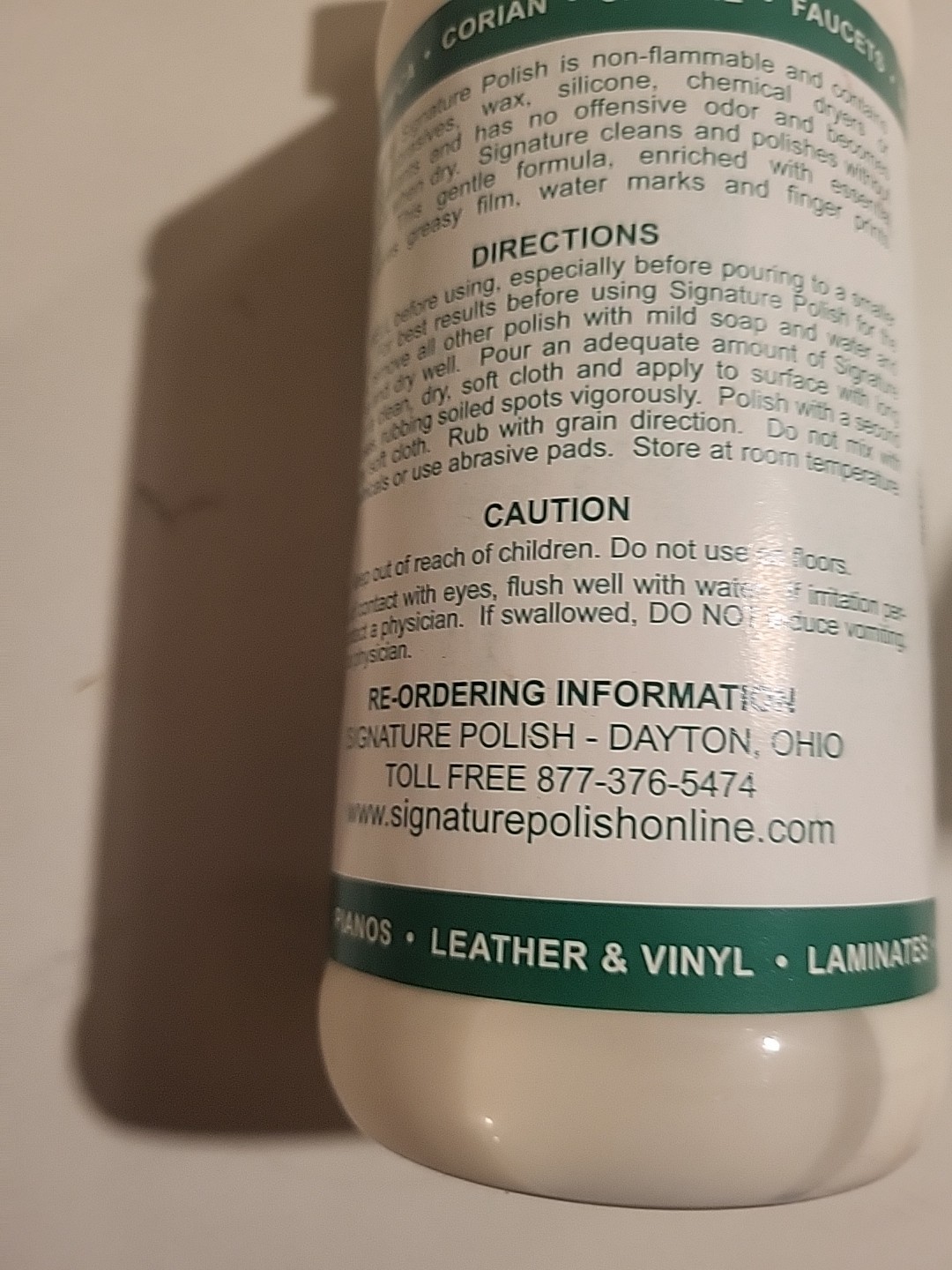 Signature Polish – Multi-Surface Cleaning Polish, 16 oz (1 Pack)