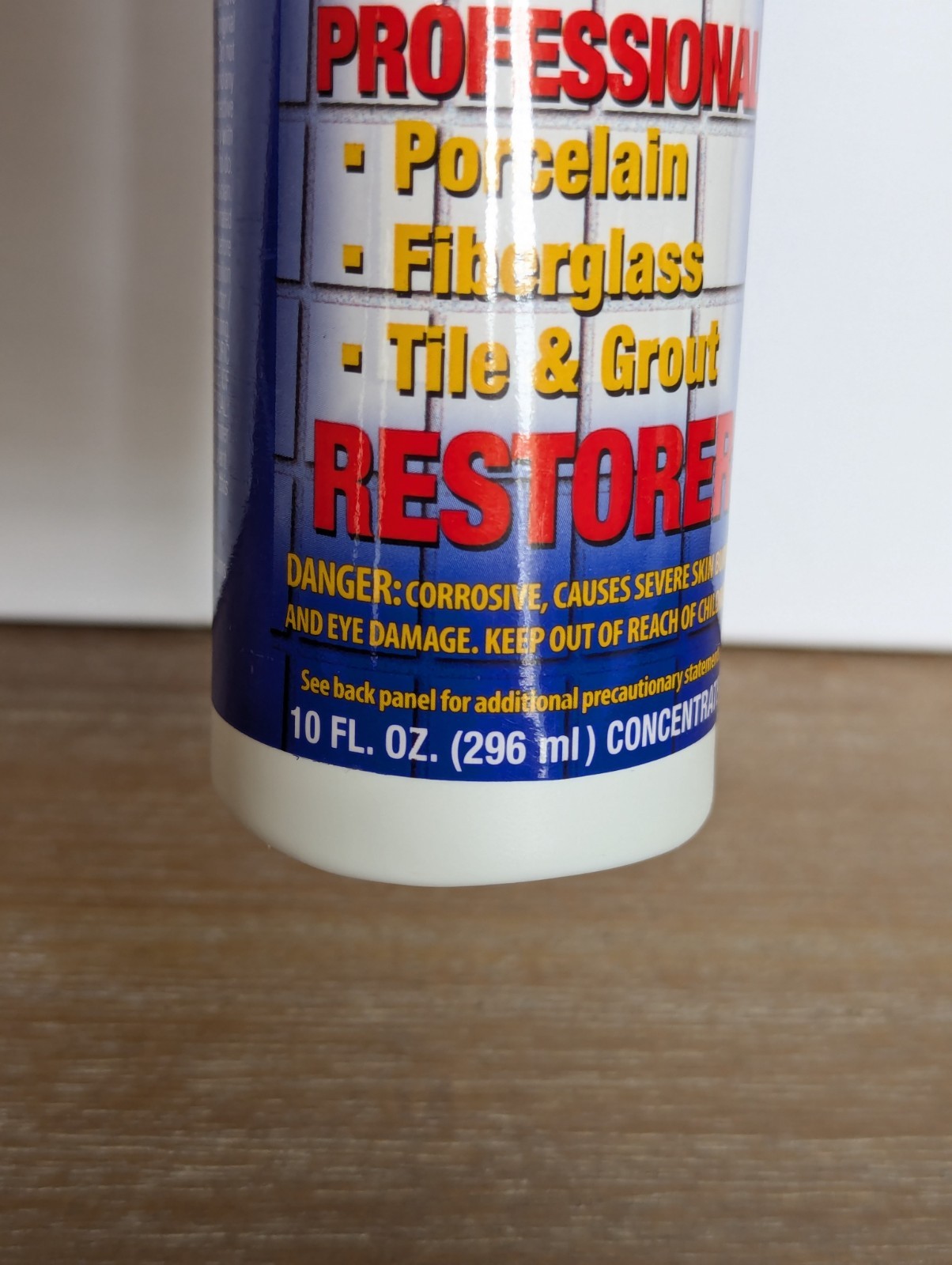 Zap! Professional Restorer 10 oz Porcelain Fiberglass Tile Grout – NEW SEALED