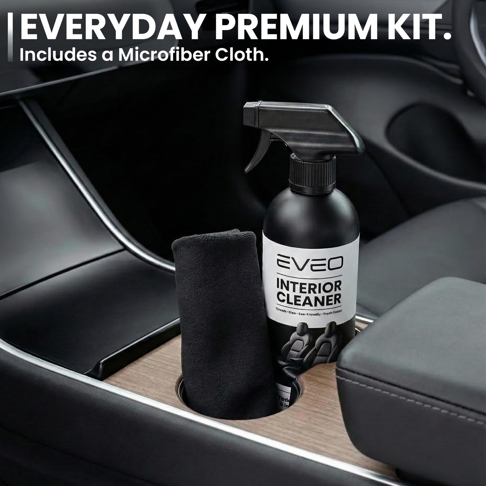 TESLA Interior Cleaner Kit – (16oz) Tesla Model Y Juniper Accessories & Tesla…