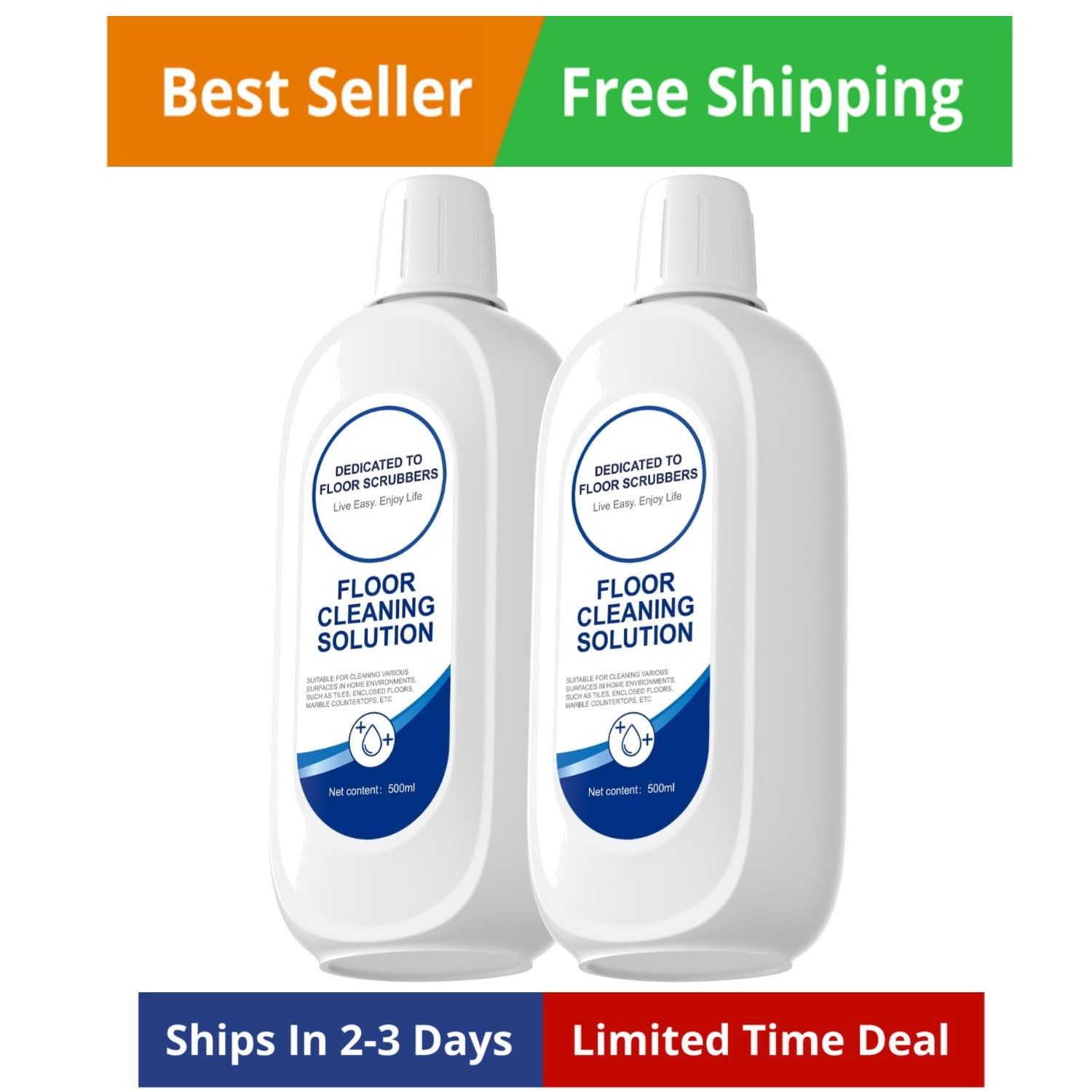 Floor Cleaning Solution Compatible With Tineco, Deep Cleans for Multiple Hard…