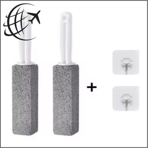 1-6 Pack Toilet Pumice Stone with Handle,Pumice Stone Toilet Bowl Cleaner….
