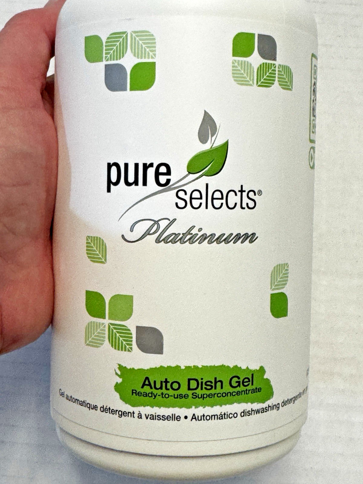 New Sealed Pure Selects Platinum Dishwashing Soap Concentrate Detergent Natural