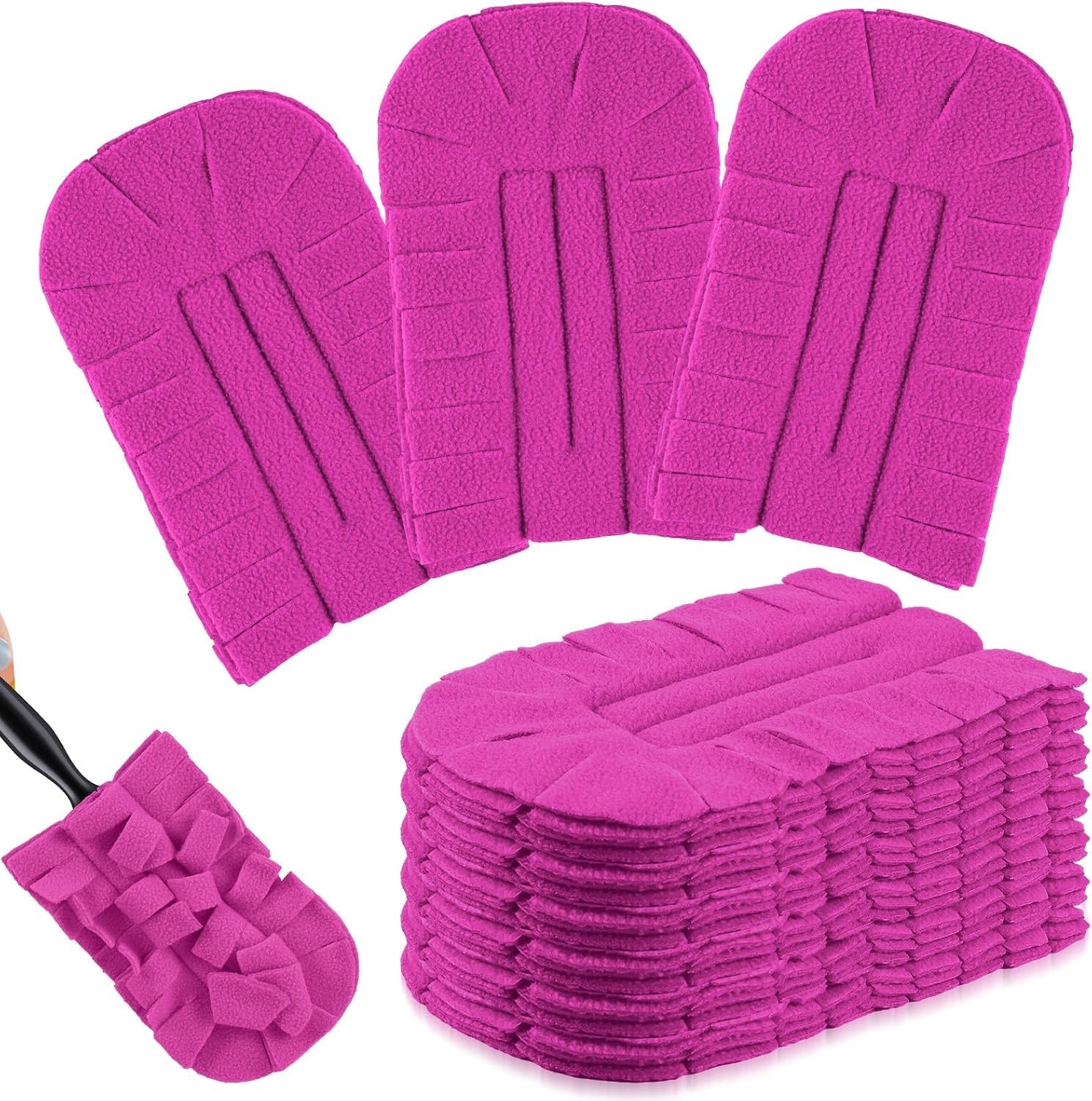 6 Pcs Duster Refill Reusable Fleece Duster Refills Feather Flat Dusters Multi…