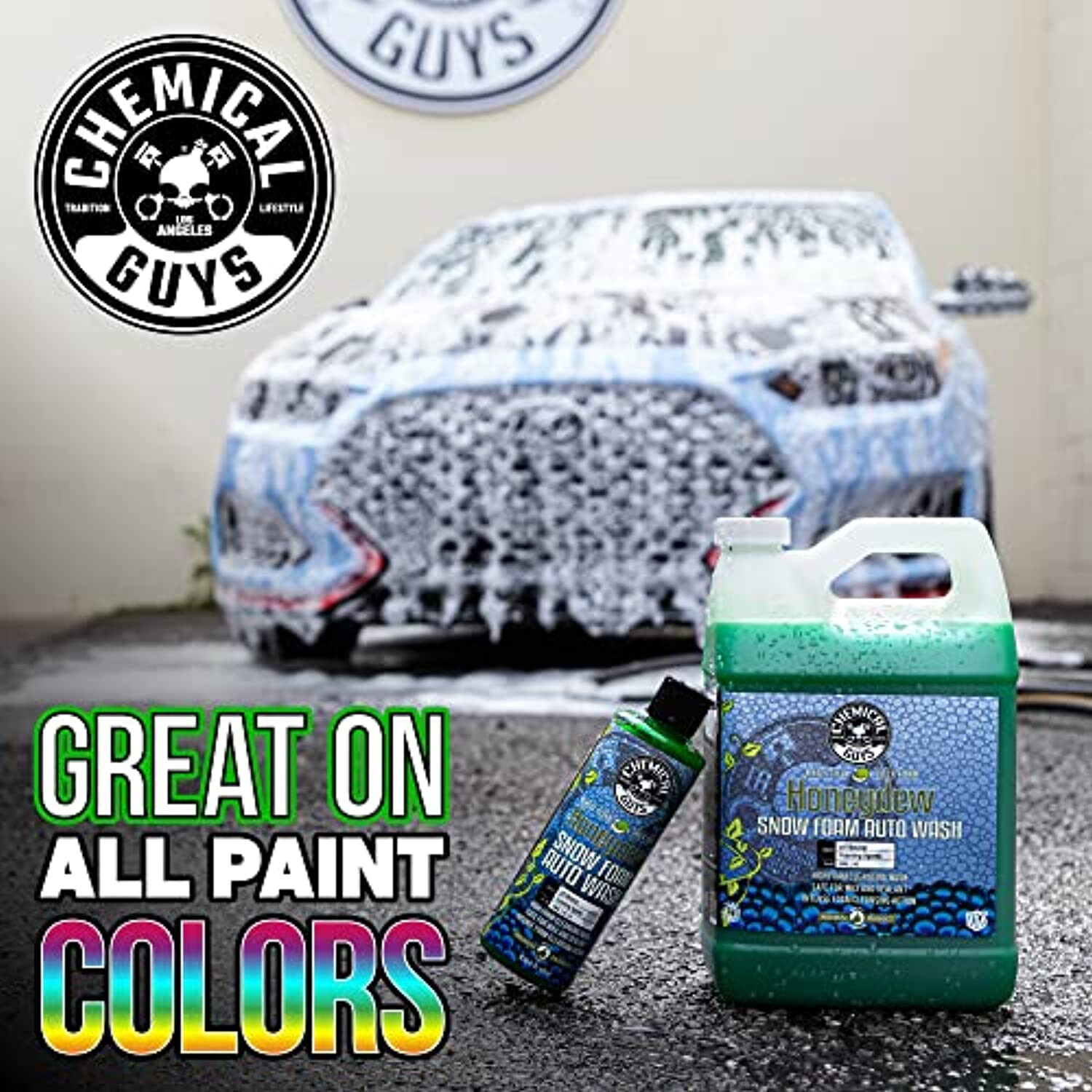 Car Wash Snow Foam Shampoo Pressure Washer Jet Gun Soap Cleanser Cannon 16 Oz