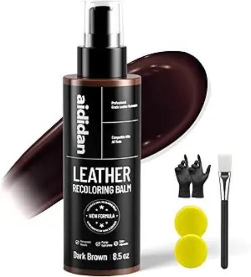 Recoloring Balm, 8.5 oz Color Restorer & Paint, Faded Color Color: Dark Brown