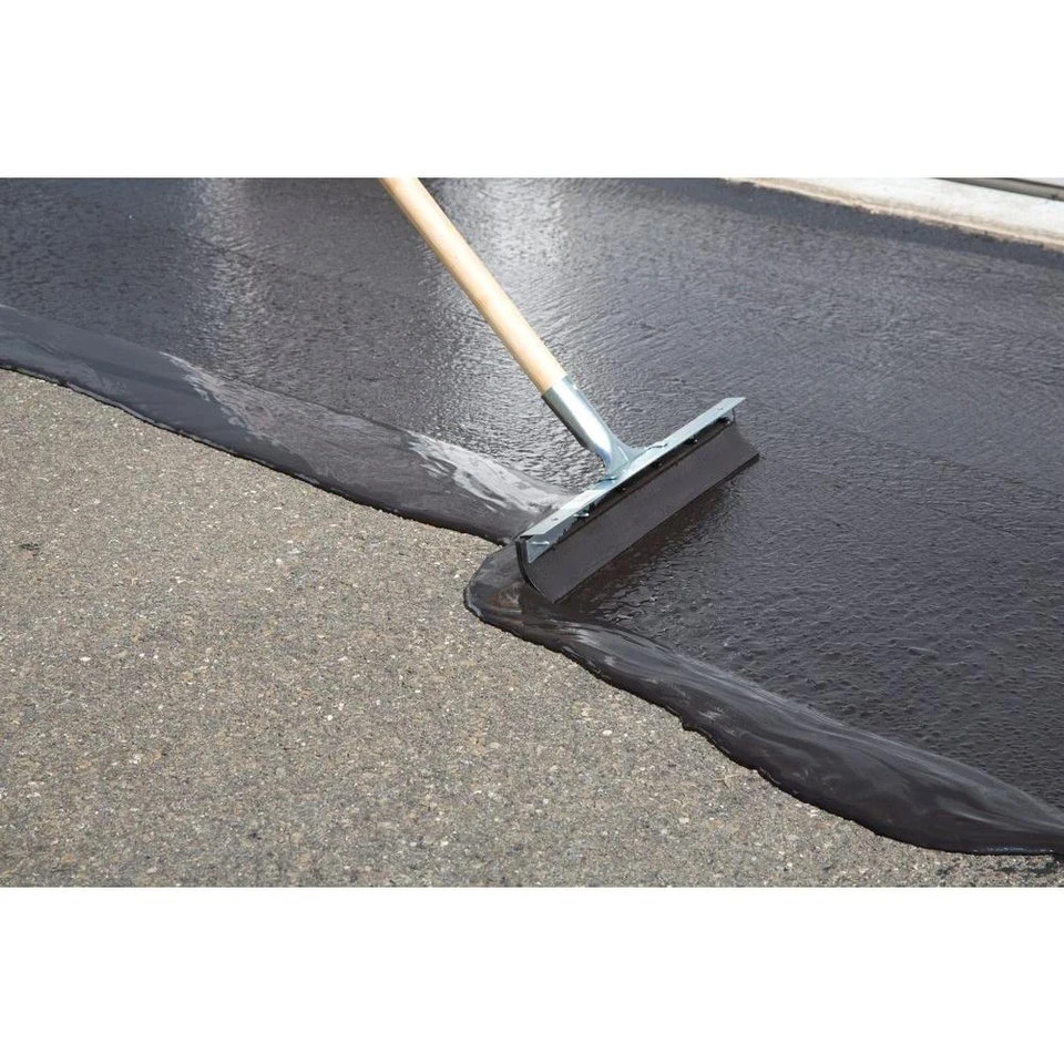 Heavy Duty Rubber Driveway Squeegee 18in Blacktop Sealer Applicator Tool