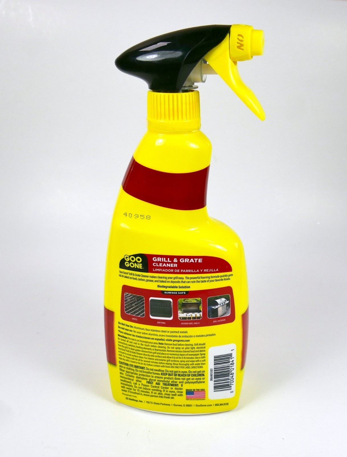 Goo Gone Grill & Grate Cleaner 24 Fl oz 710ml New