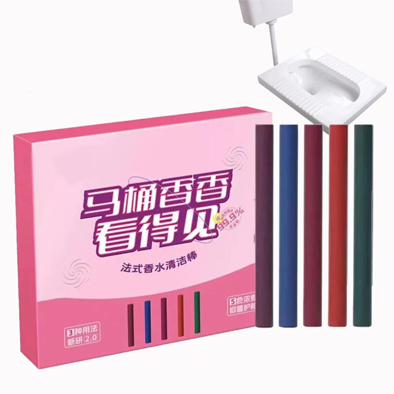 Multi-functional Deodorizing Toilet Cleaning Sticks,Automatic Long-Lasting Fresh