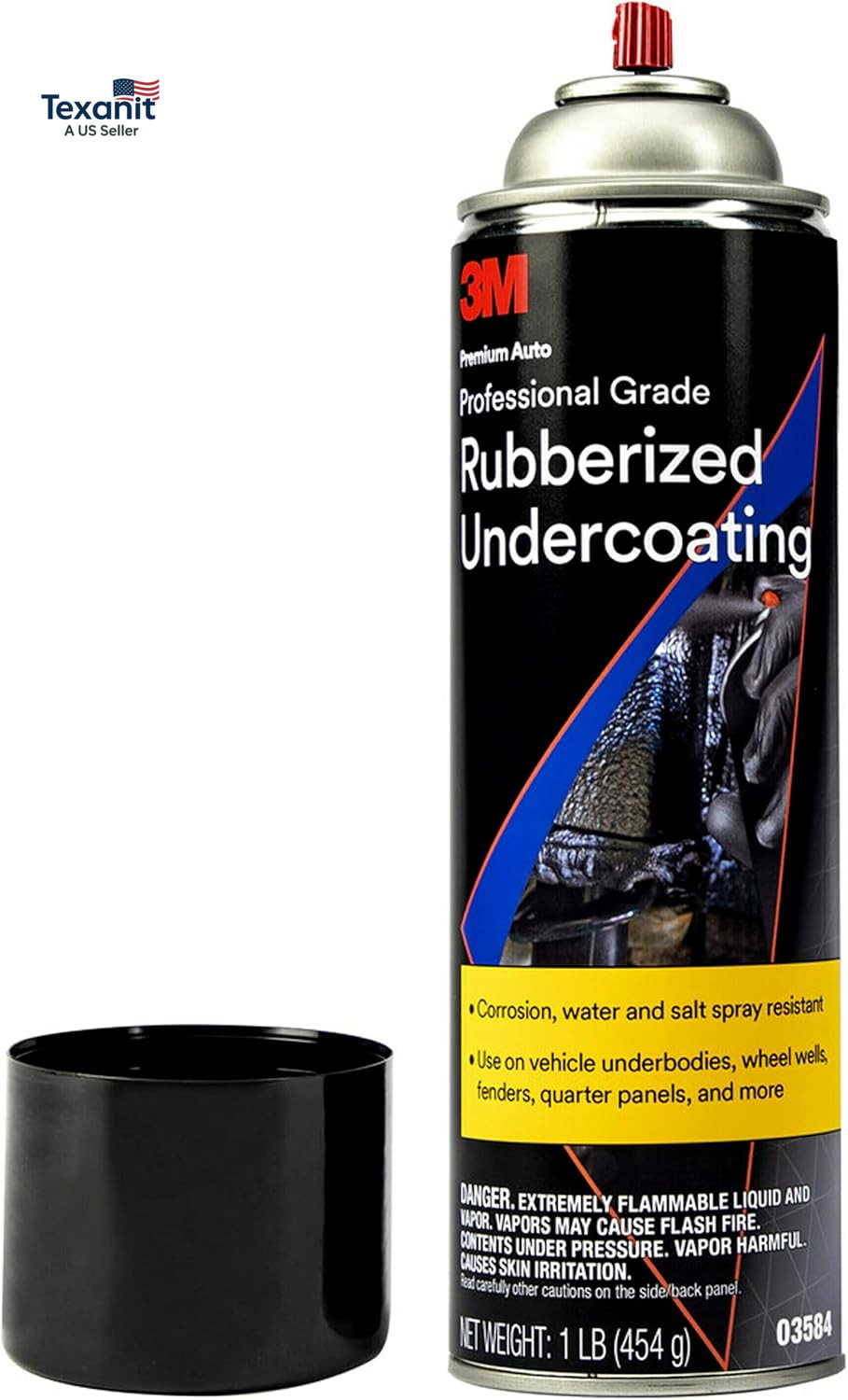 Professional Grade Rubberized Undercoating, Corrosion, Water and Salt Spray Resi