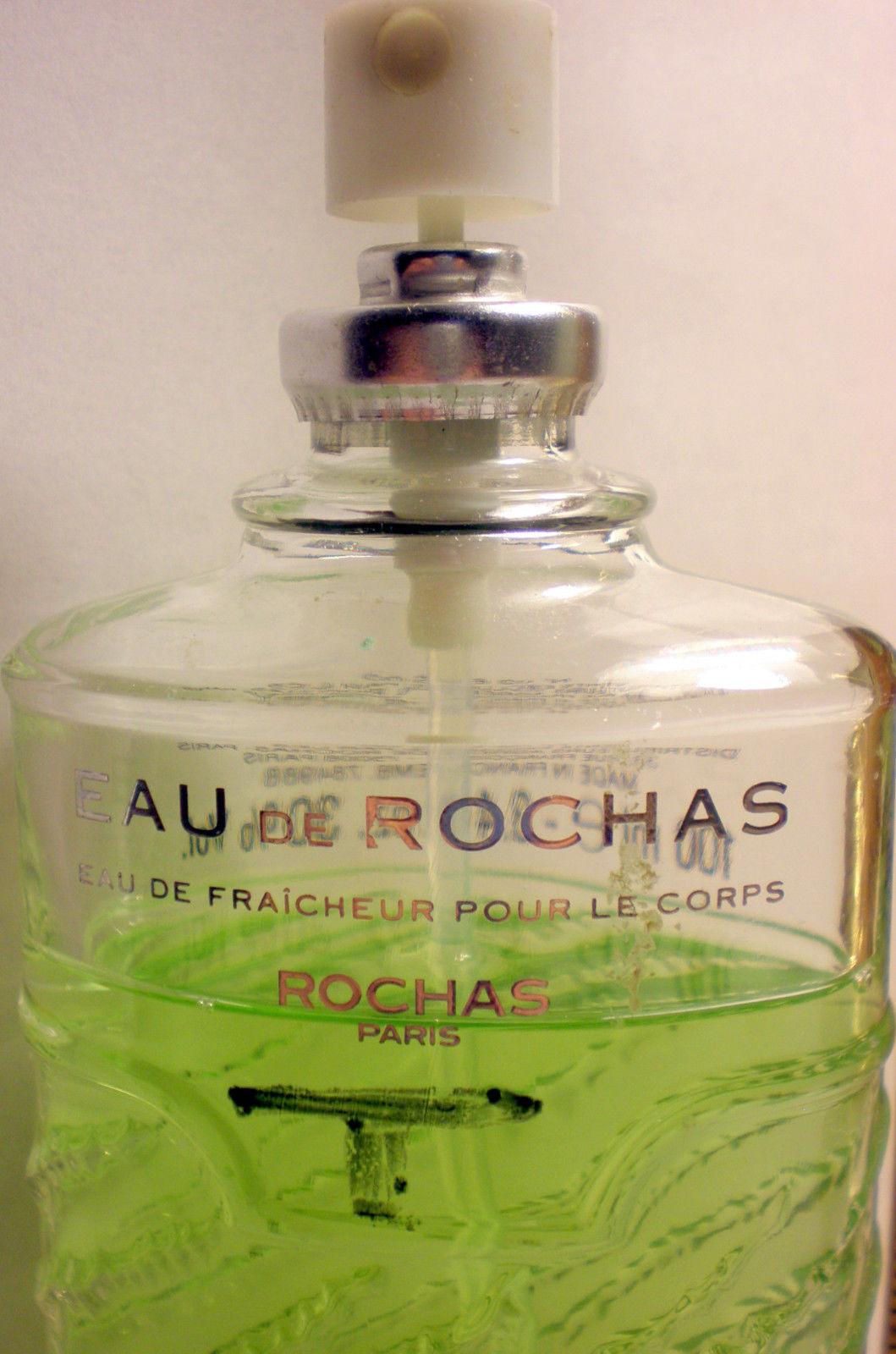 EAU DE ROCHAS EAU DE FRAICHEUR 3.4 OZ. 100 ML. 30% VOL.MADE IN FRANCE DR VINTAGE