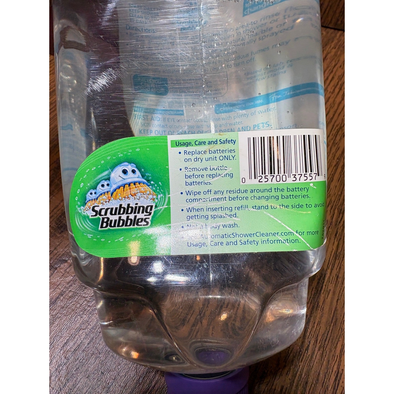 Scrubbing Bubbles Automatic Shower Cleaner Refill 34oz Glade Refreshing Spa NEW