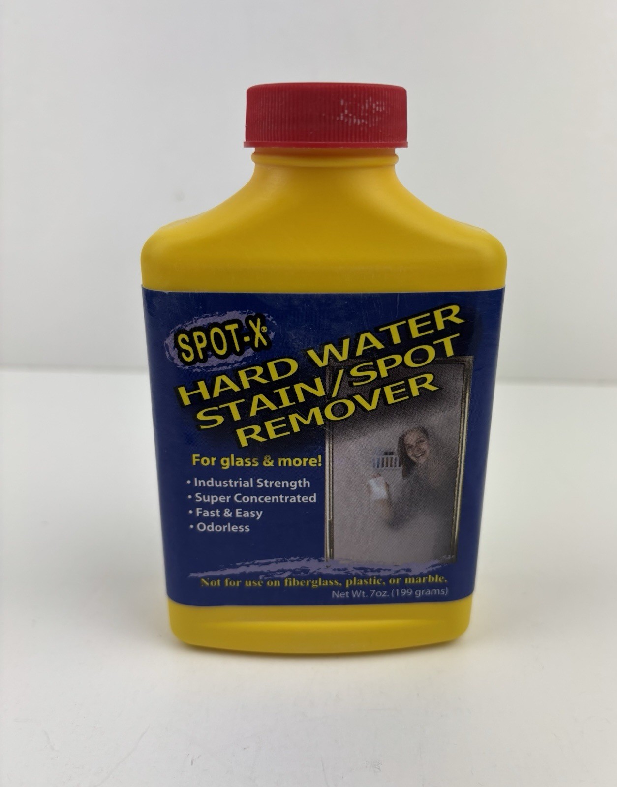 Spot -X Hard Water Stain / Spot Remover NOS (1 Bottle) 7 Ounces