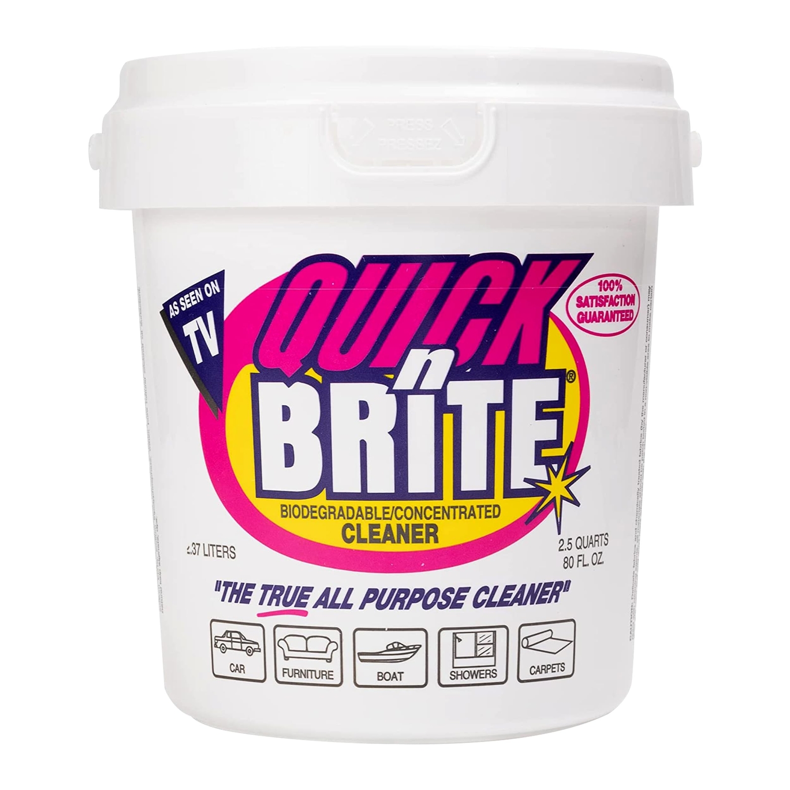 Quick ‘n Brite All Purpose Cleaning Paste – Miracle Cleaner for Tough Stains,…